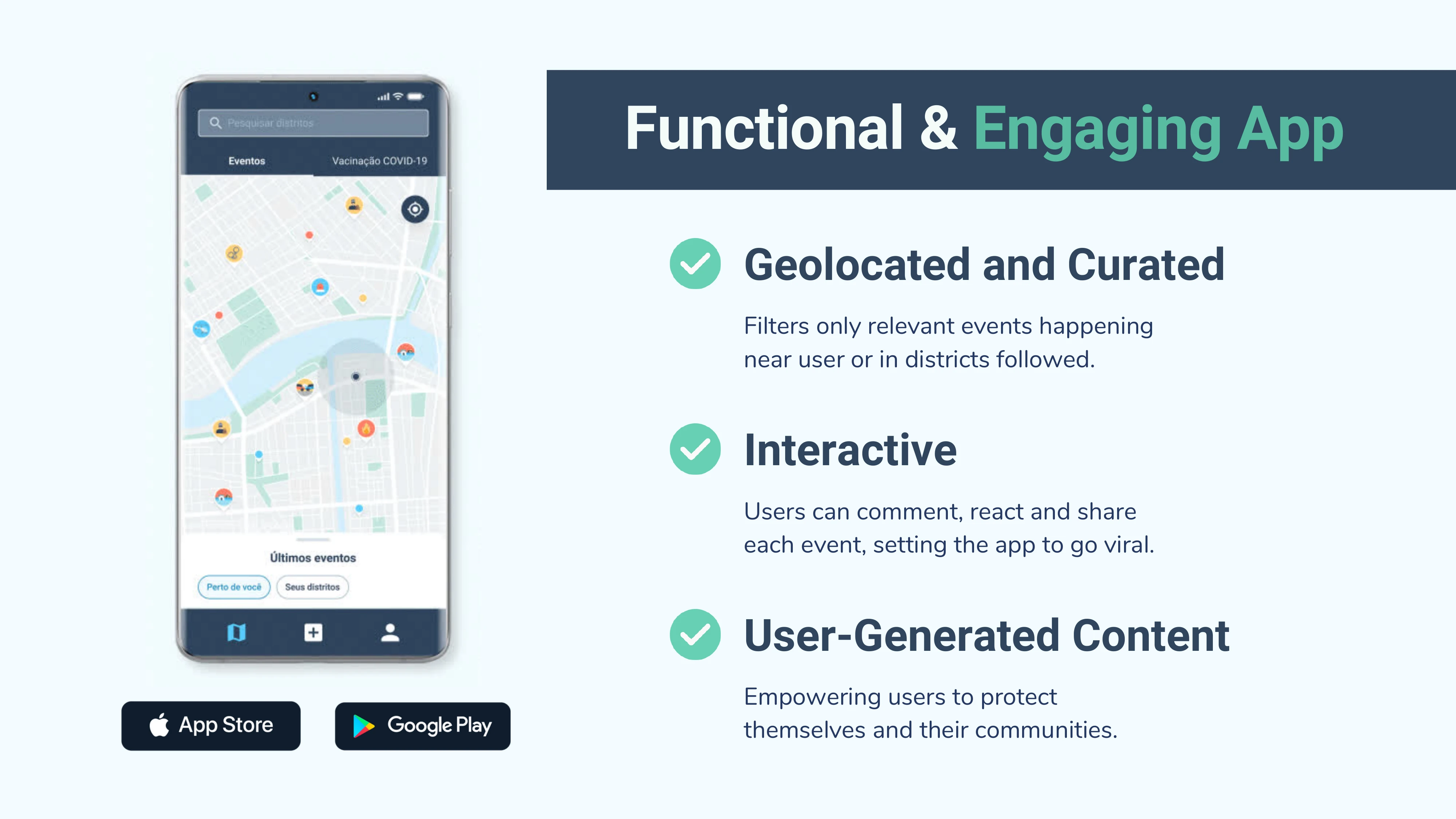 Functional and engaging app