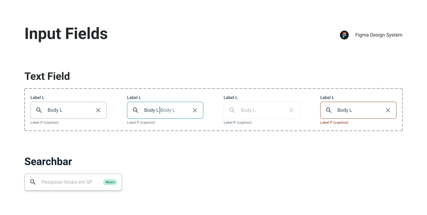 Civi design system — Input fields