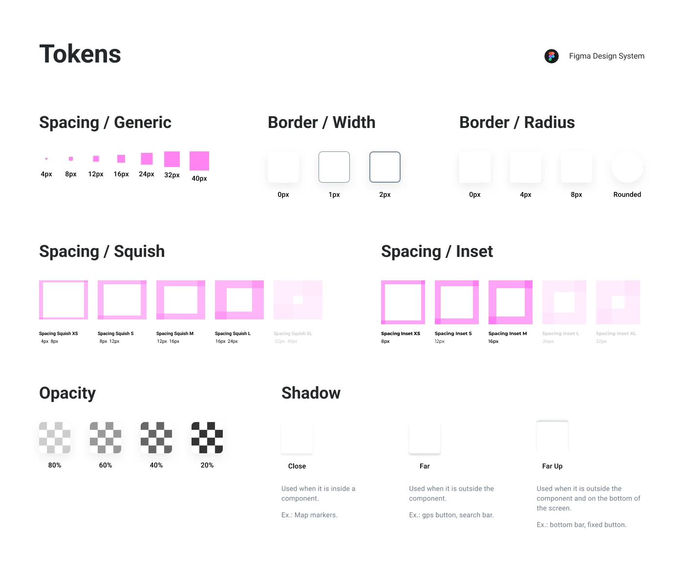 Civi design system — Tokens